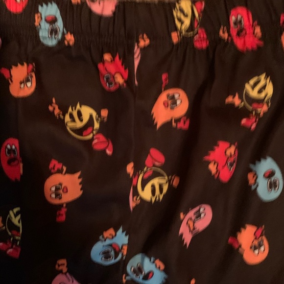 Pac-Man Pajama PJ set with slide sandals New! Kids Boys size 8 - Picture 2 of 6